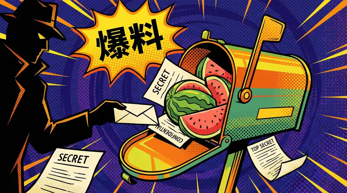 每日吃瓜 匿名爆料通道漫画插图